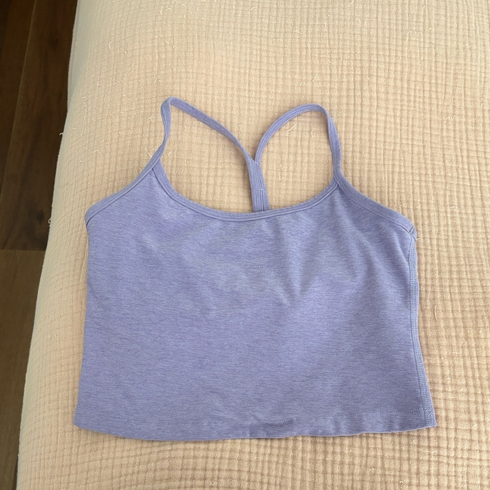 Spacedye Slim Racerback Cropped Tank